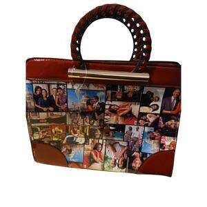 Michelle Obama Magazine Vinyl Shoulder Hand Bag Purse NEW. LAST ONE!!!